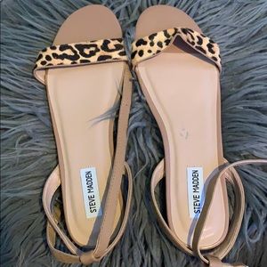 Steve Madden Leopard Sandals